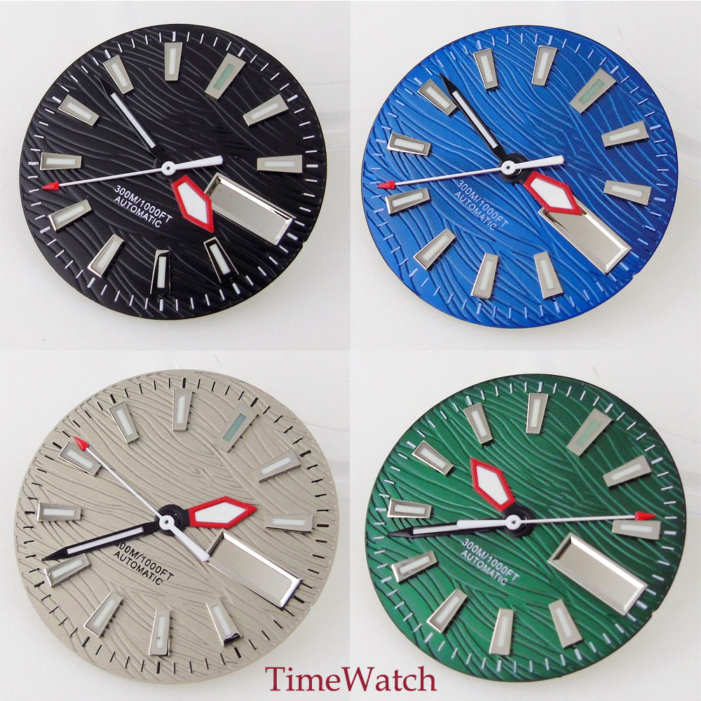 Luxury Watch Face - 29mm Horlogewijzerplaat Reserveonderdelen Met Wijzers Geschikt