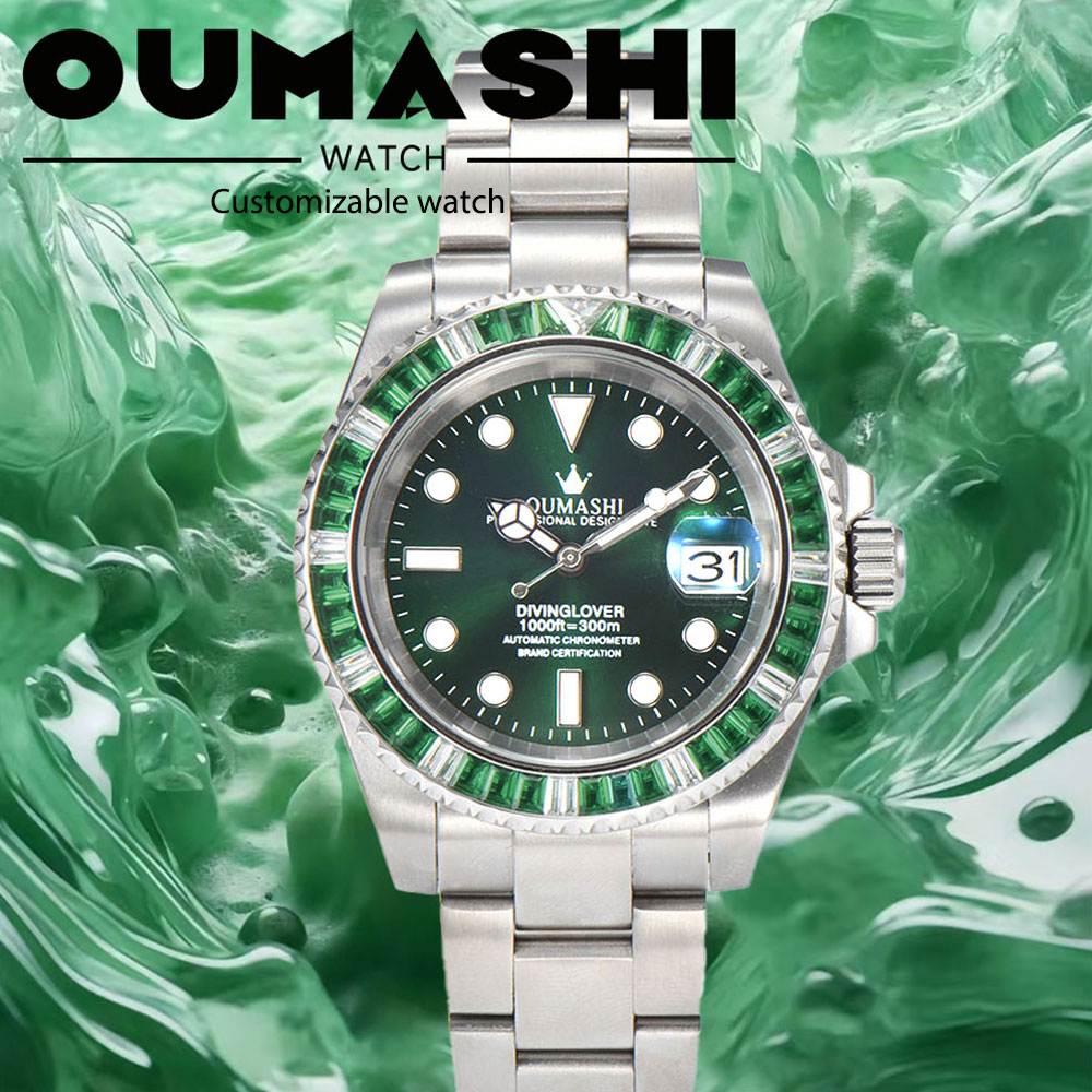 Luxury Watch Strap - 40 mm luxe duikhorloge voor heren