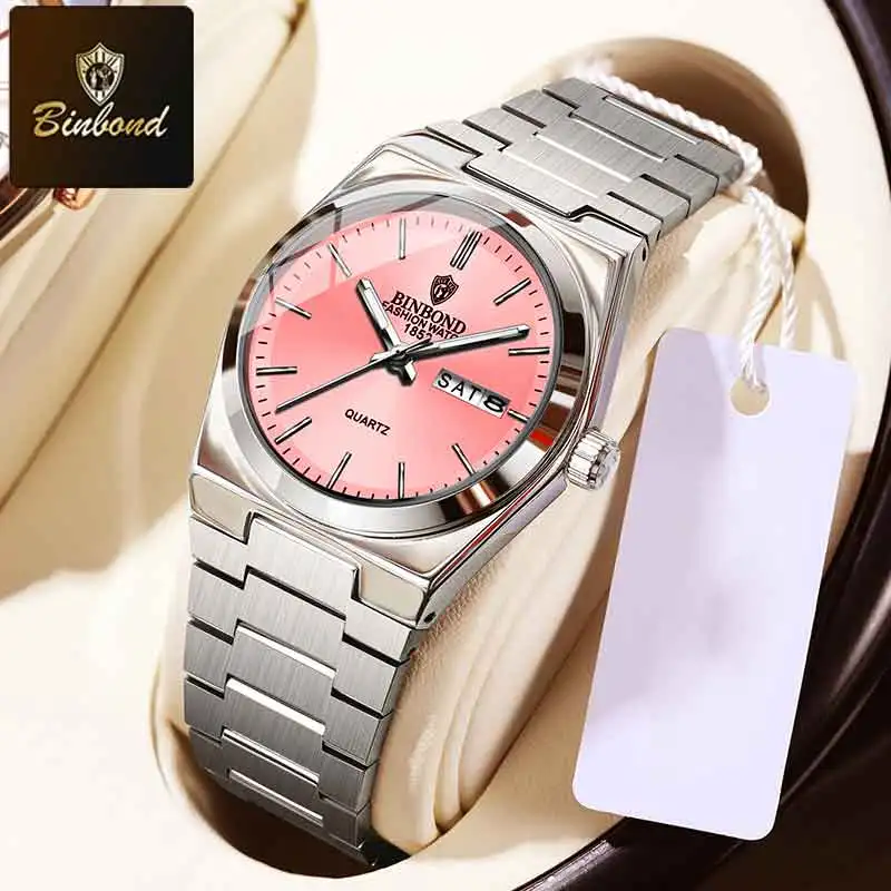 Luxury Quartz Watch Brands - BINBOND Luxe merk mode dames quartz