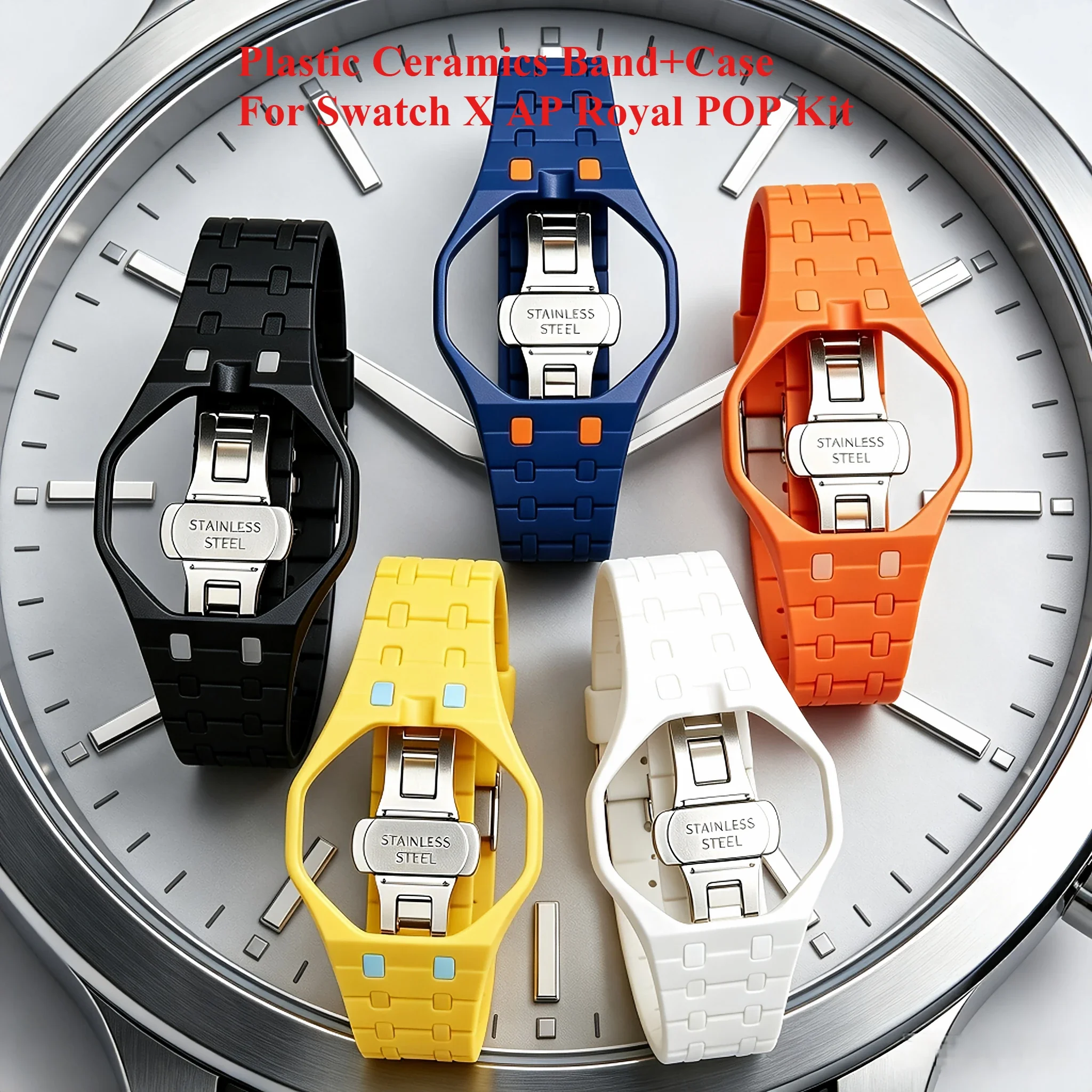 Luxury Watch Strap - Luxe modificatiekit voor Swatch X AP