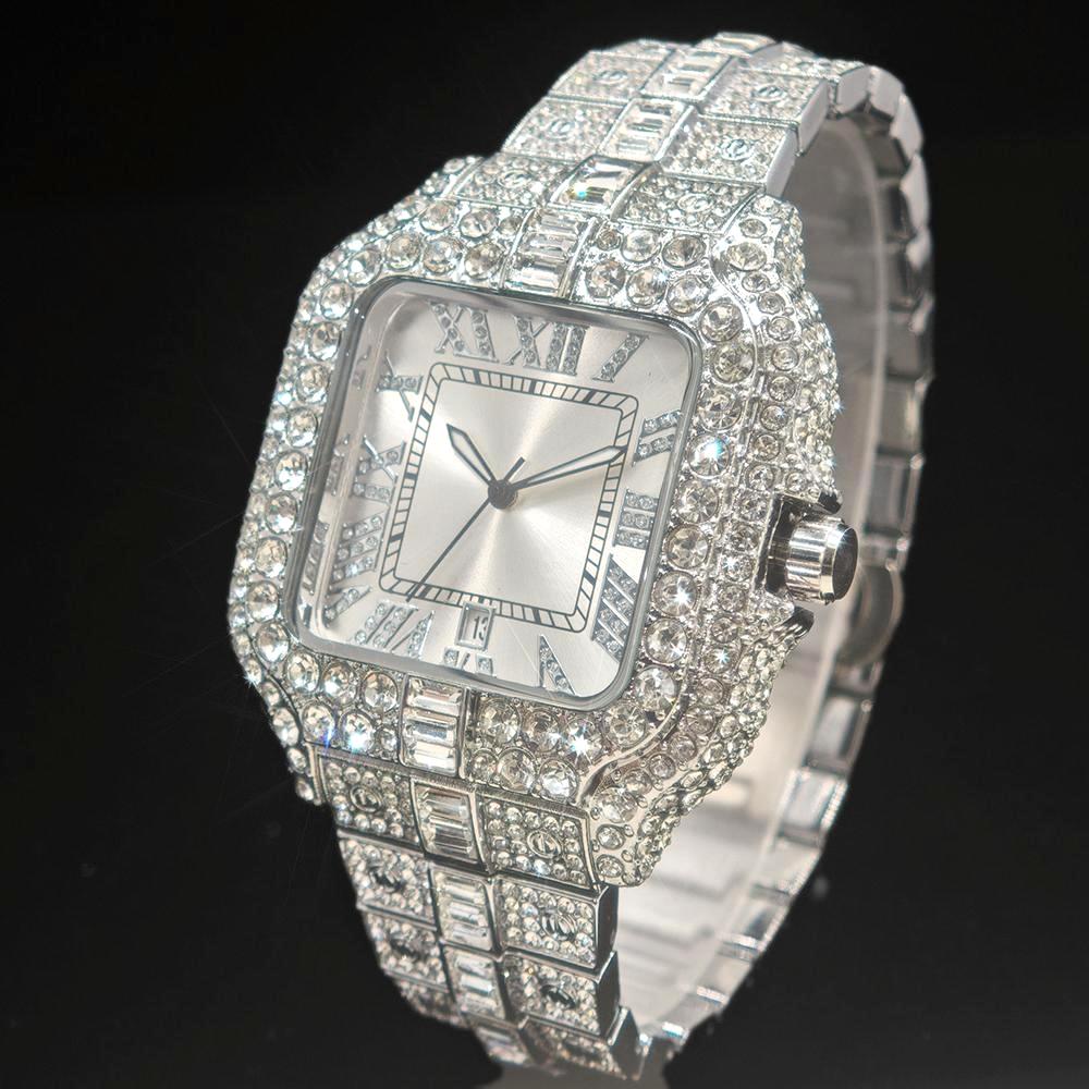 Luxury Watch And Jewelry Brand - Luxe Diamanten Horloge Voor Mannen Merk