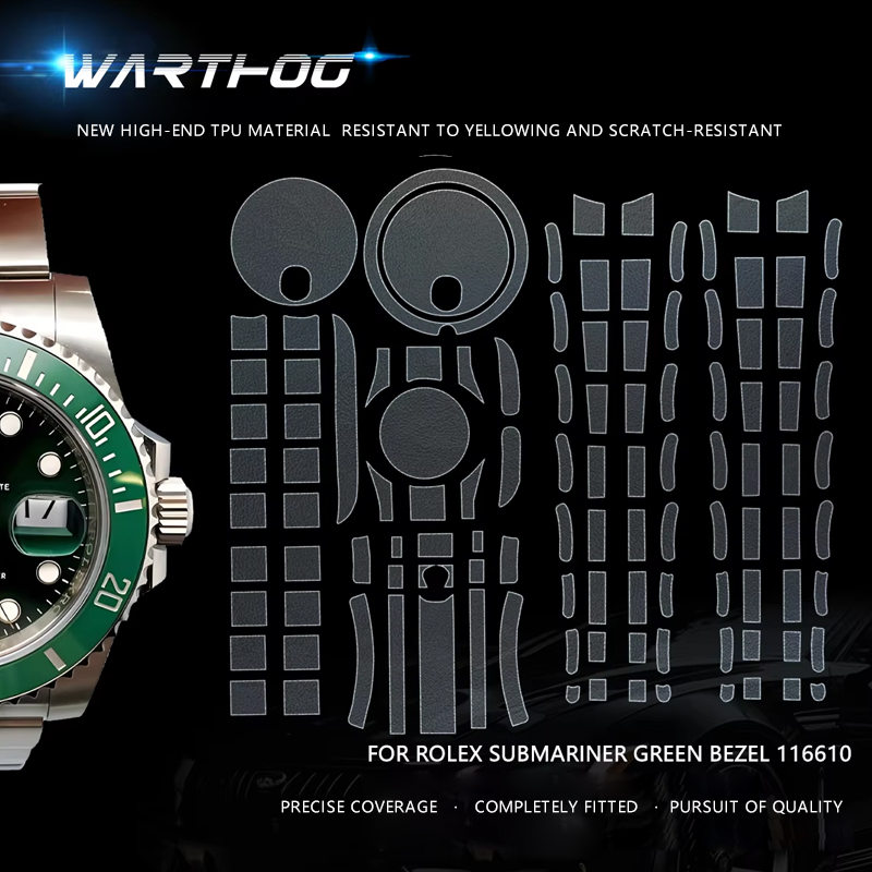 Luxury Watch Face - Geschikt voor Rolex Submariner 116613 horlogebeschermfolie