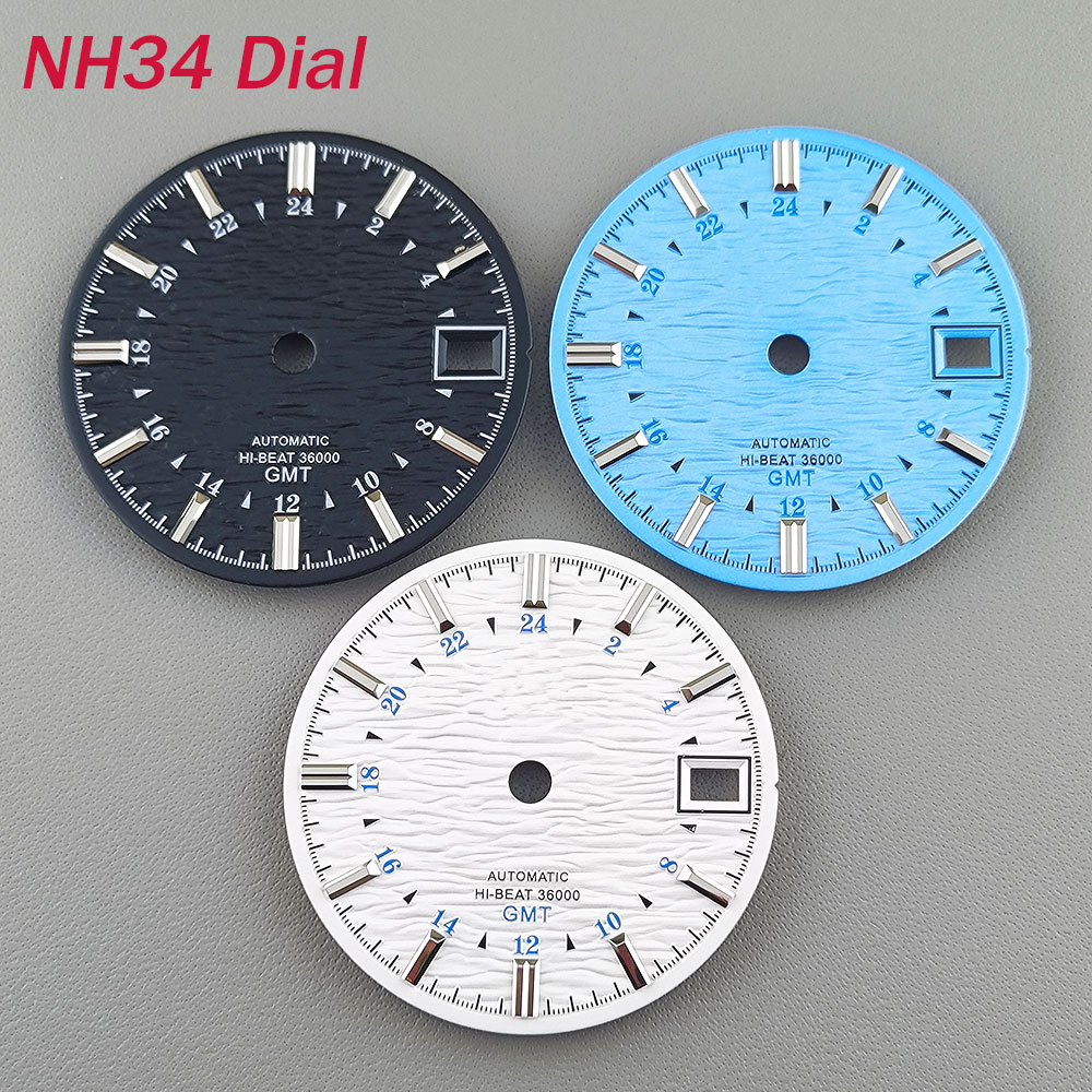 Luxury Watch Face - NH34 wijzerplaat 28,5 mm GS wijzerplaat