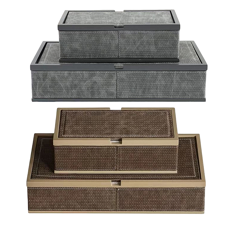Luxury Watch E Jewellery - Eenvoudige sieradendoos voorbeeldkamer sieraden organisator opbergdozen