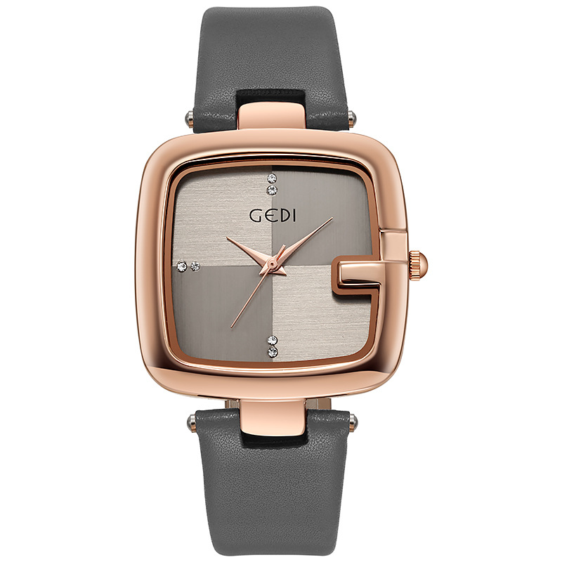 Luxury Quartz Watch Brands - Mode Gedi Topmerk Lichte Luxe Grote