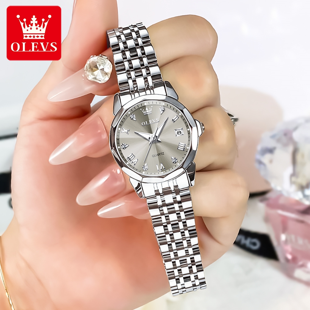 Luxury Watch Face - OLEVS Horloge Dames Luxe Horloge voor