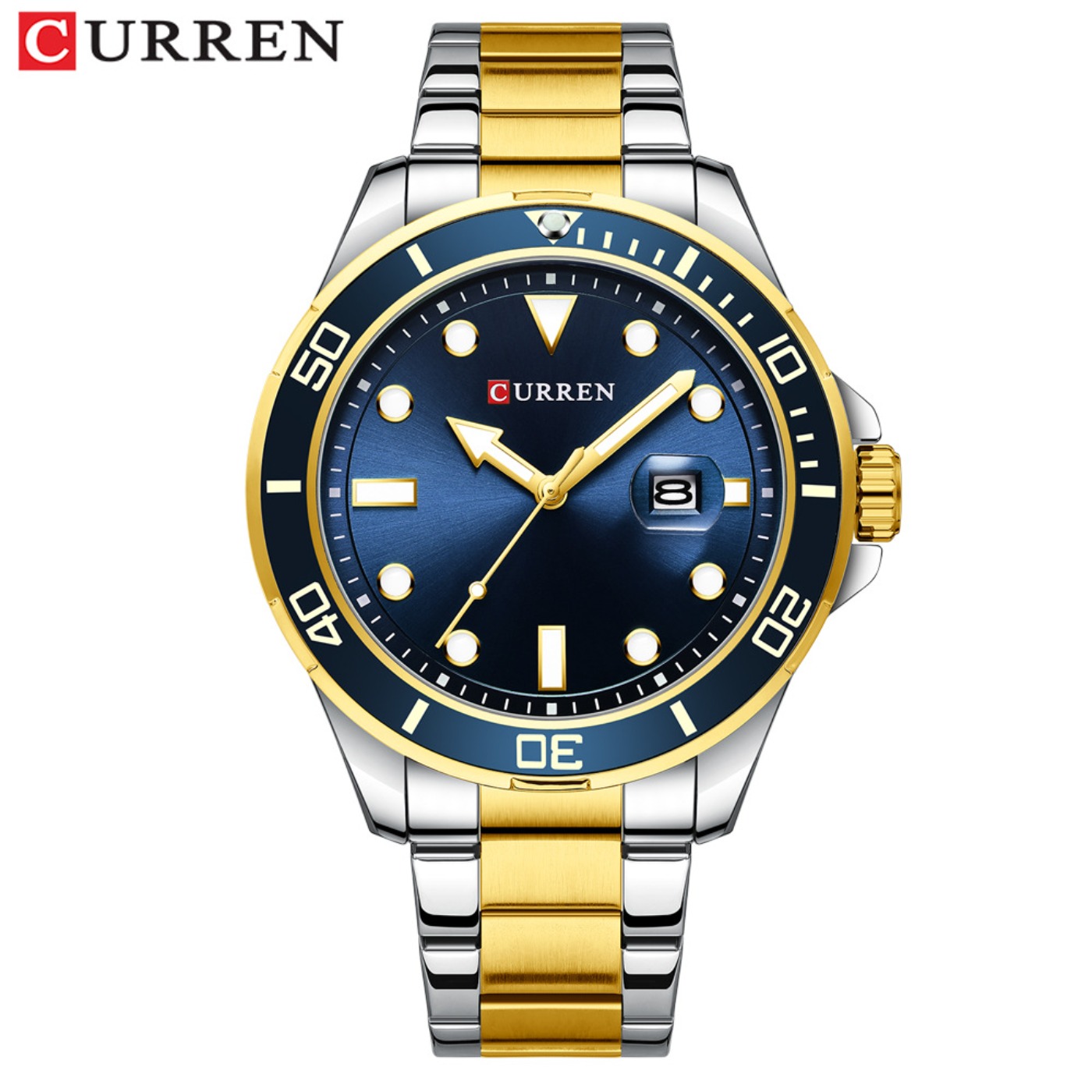 CURREN Nieuwe Green Water Ghos - Luxury Watch Men recensie en prijs