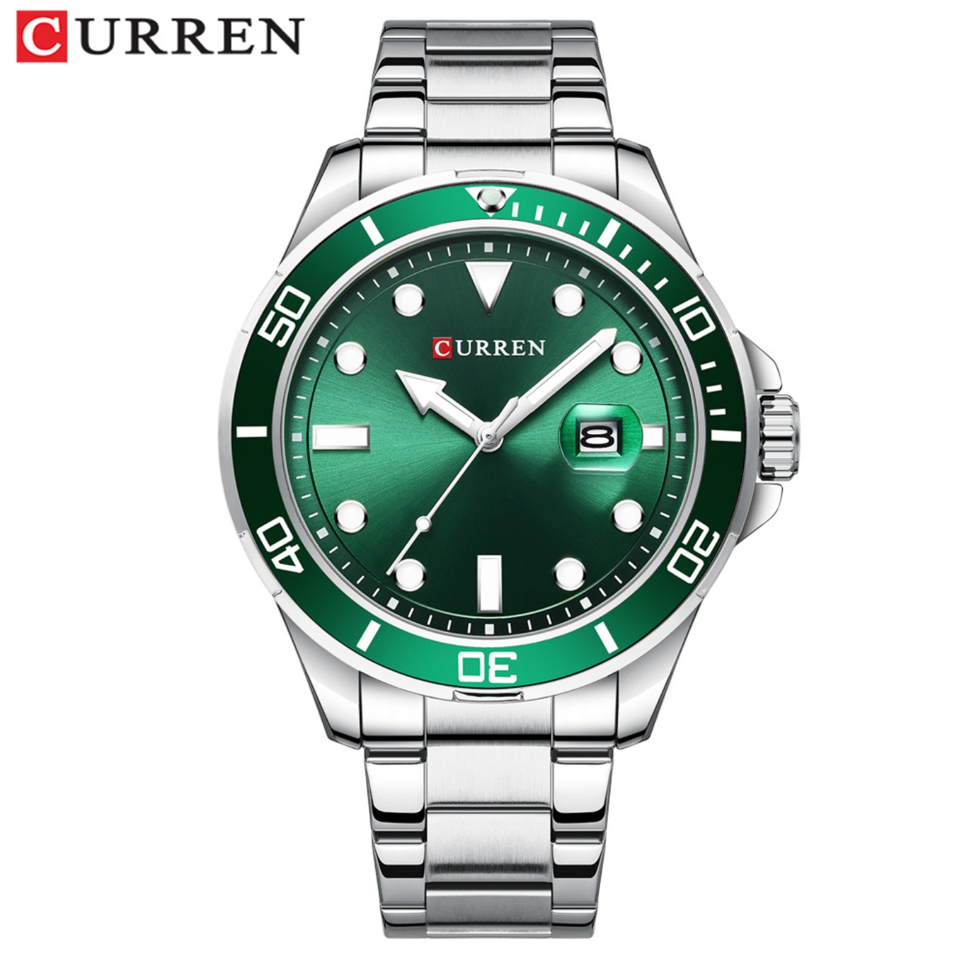 CURREN Nieuwe Green Water Ghos - Luxury Watch Men recensie en prijs