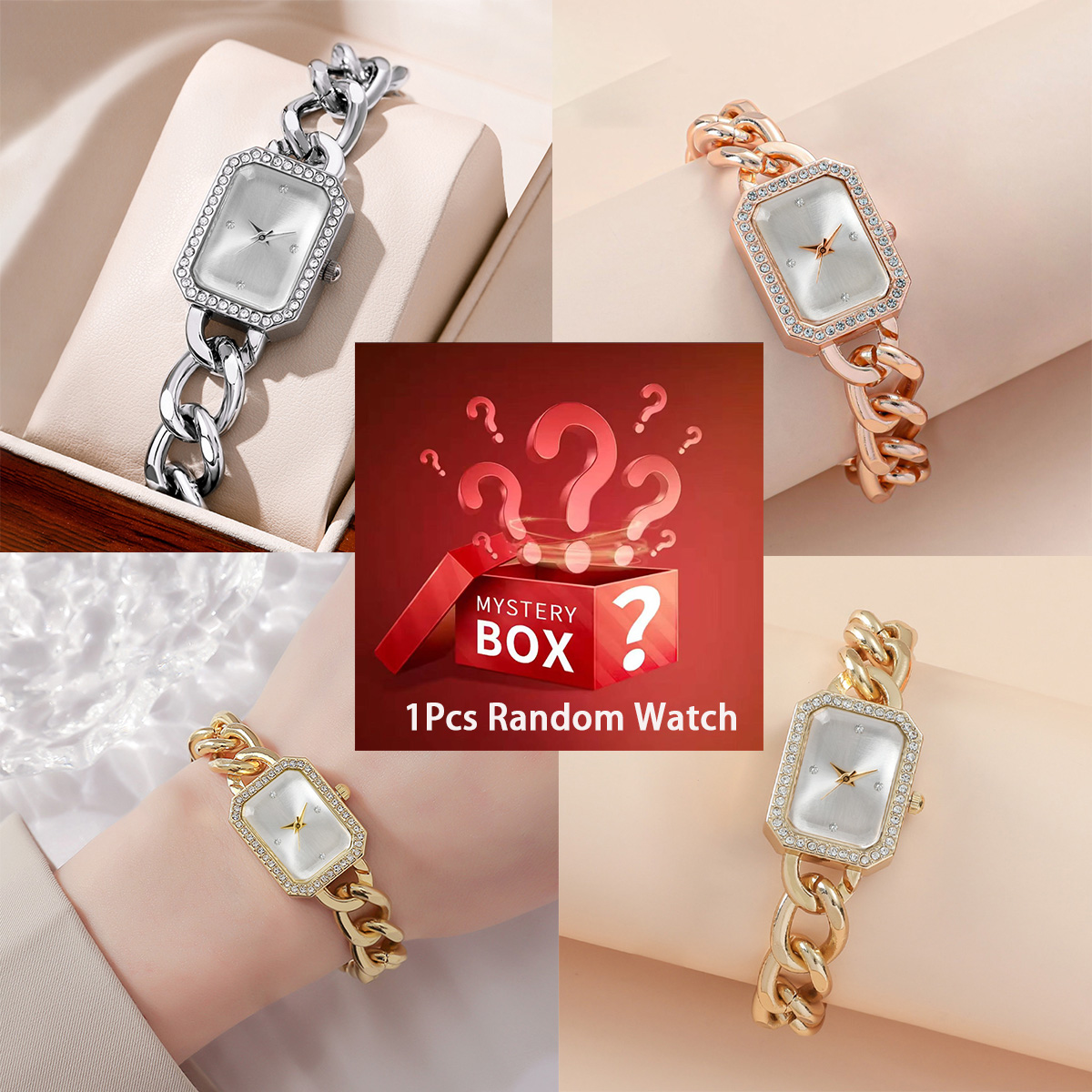 Mystery box bevat 1 willekeuri - Luxury Watch For recensie en prijs