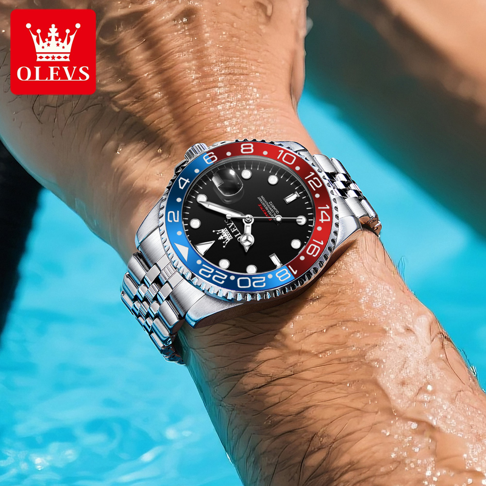 OLEVS 5657 Origineel Merk Here - Luxury Watch Men recensie en prijs