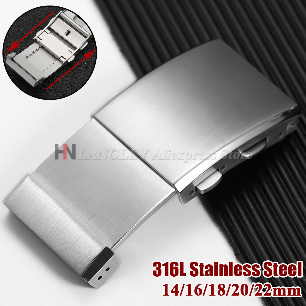 22mm 20mm 18mm 16mm 14mm 316L  - Luxury Watch Strap recensie en prijs