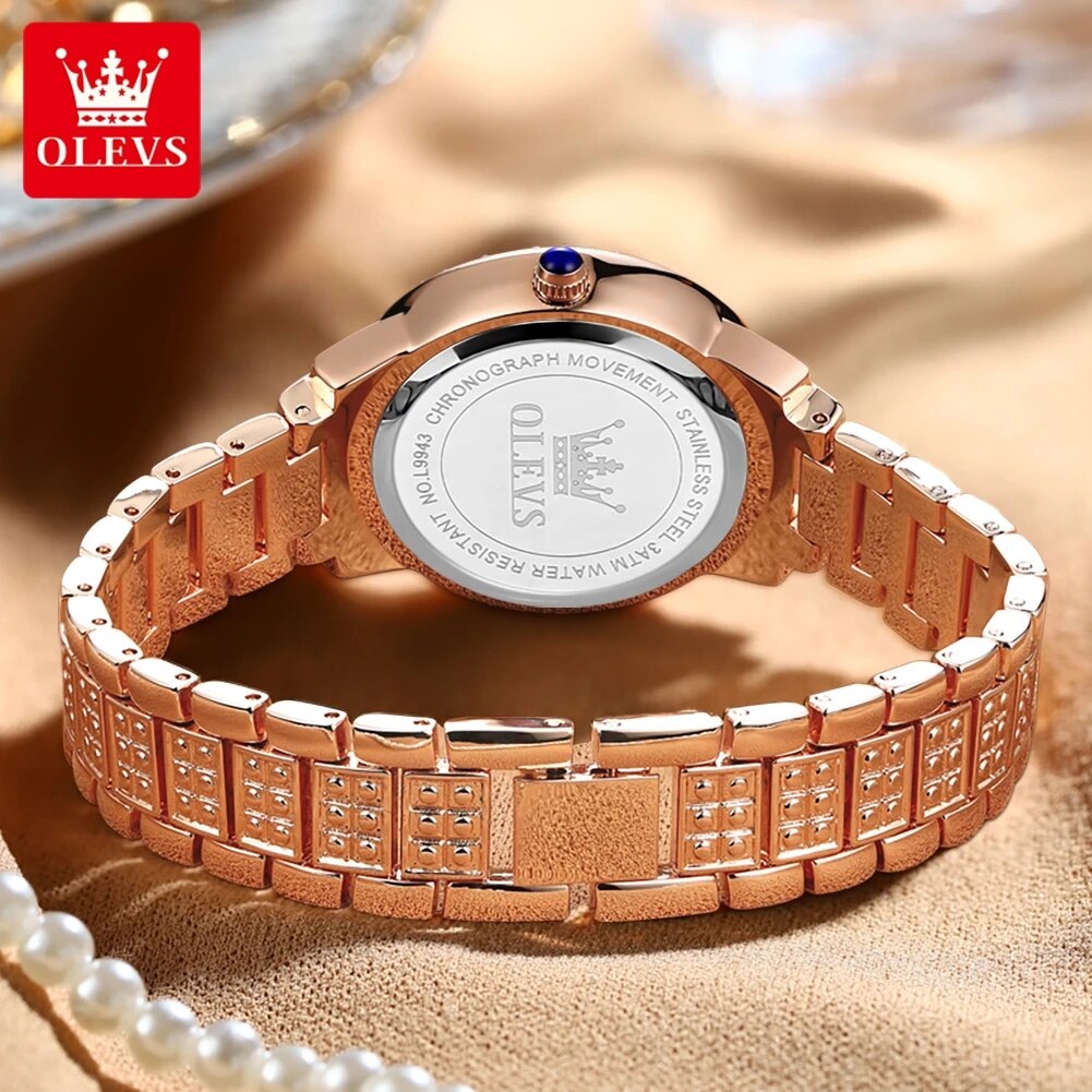 Olevs 9943 Luxe Volledig Diama - Luxury Watch Diamond recensie en prijs