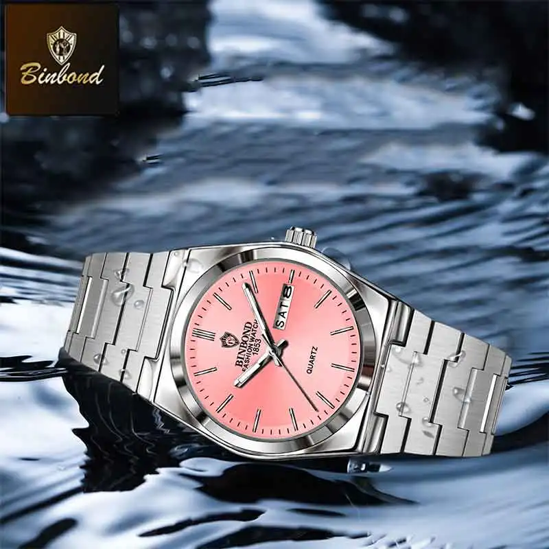 BINBOND Luxe merk mode dames q - Luxury Quartz Watch Brands recensie en prijs