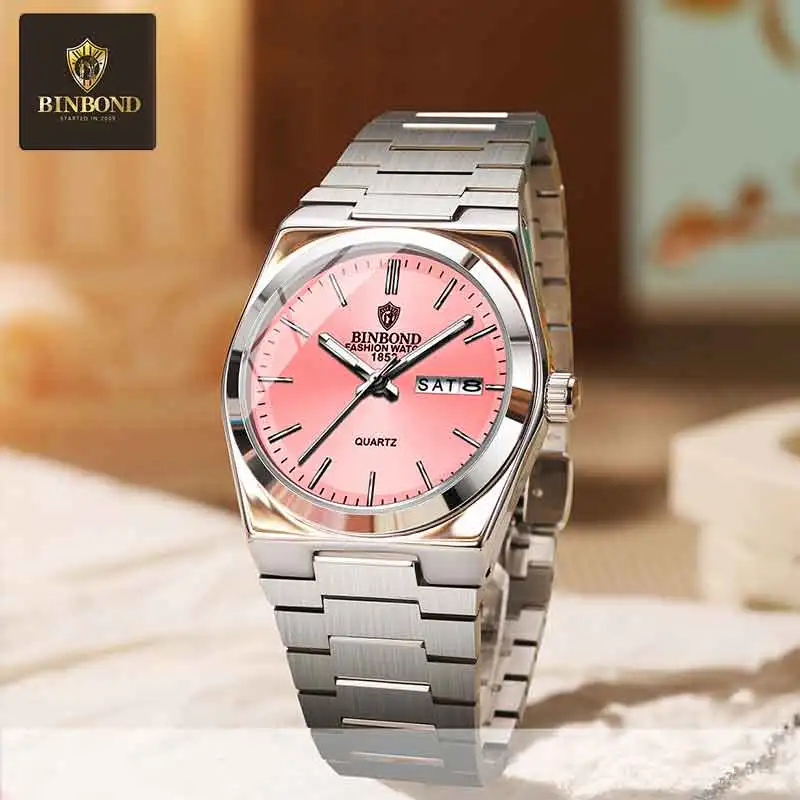 BINBOND Luxe merk mode dames q - Luxury Quartz Watch Brands recensie en prijs