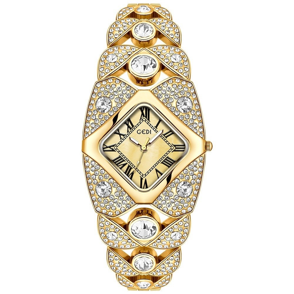 Nieuw diamanten ingelegd armba - Luxury Watch And Jewelry Brand recensie en prijs