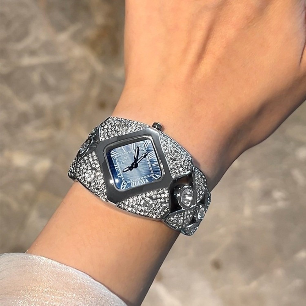 Nieuw diamanten ingelegd armba - Luxury Watch And Jewelry Brand recensie en prijs