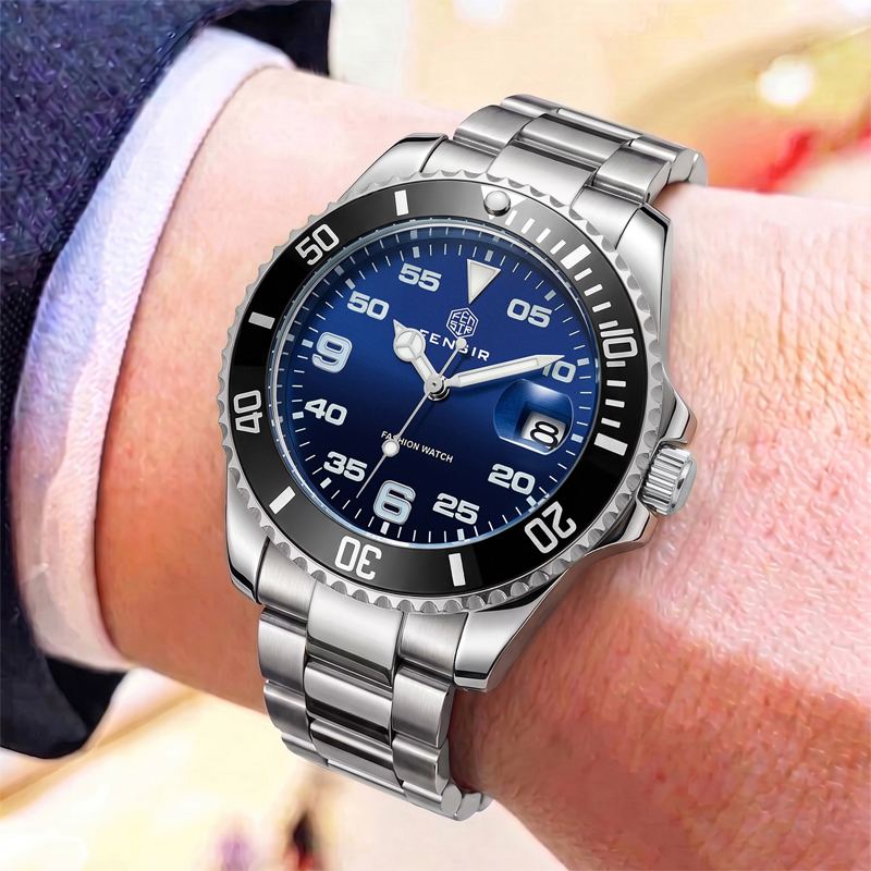 Klassiek heren quartzhorloge m - Luxury Watch Makes recensie en prijs