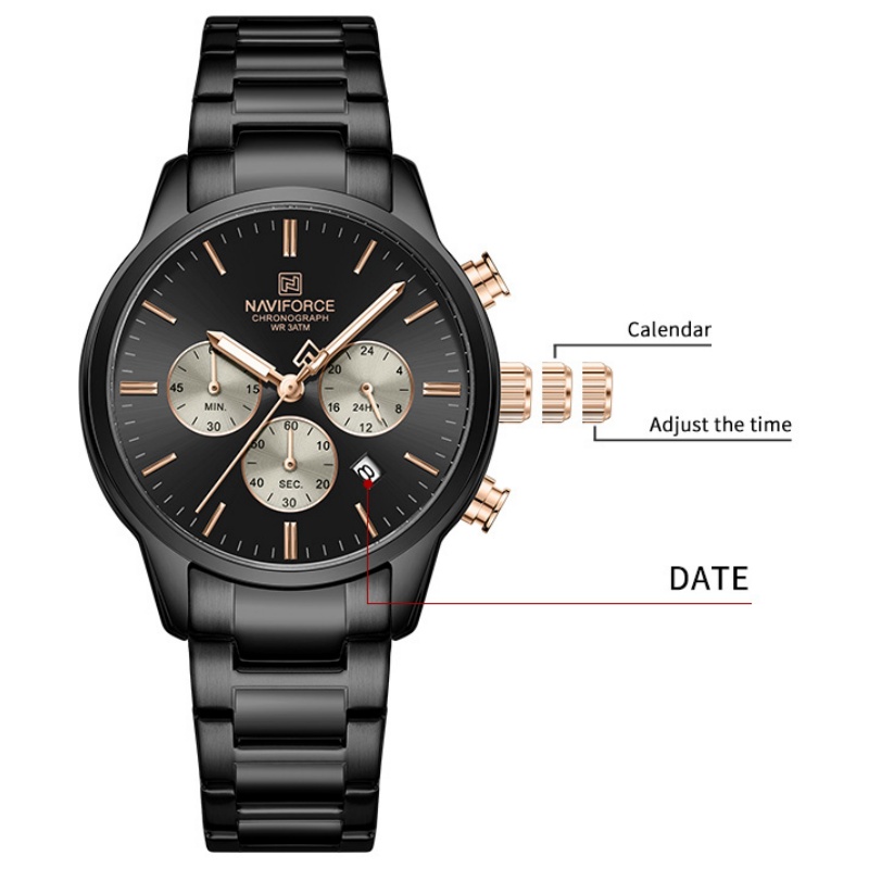 NAVIFORCE Heren Quartz Chronog - Luxury Watch Men recensie en prijs