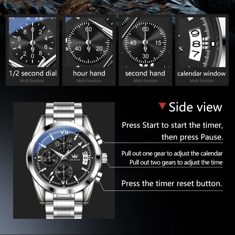 OLEVS 2987 origineel herenhorl - Luxury Watch Maker recensie en prijs