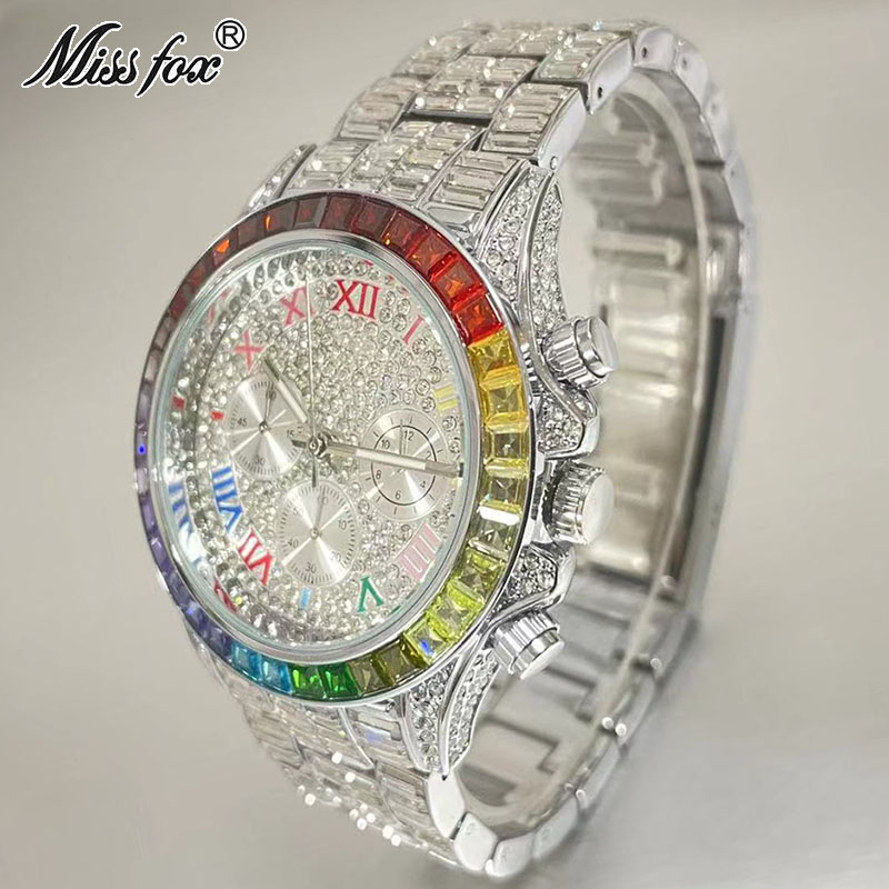 Missfox Luxe Iced Horloge Voor - Luxury Watch Maker recensie en prijs