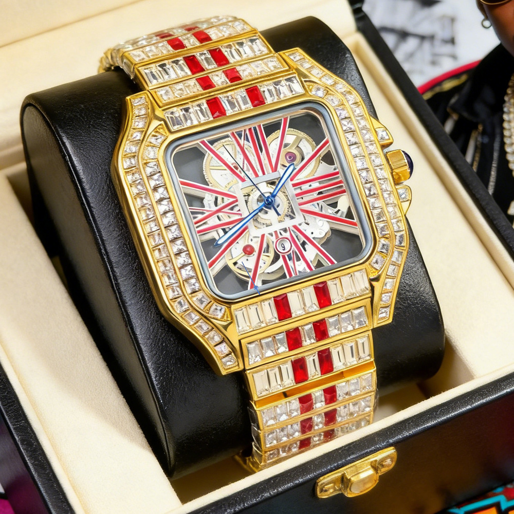 Holle Luxe Bling Quartz Polsho - Luxury Watch And Jewelry Brand recensie en prijs
