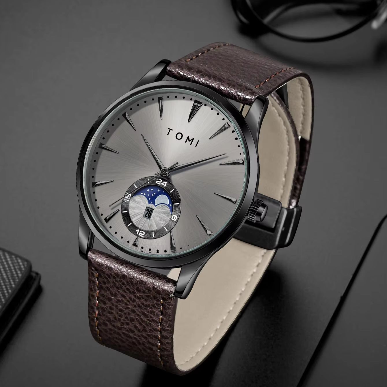 TOMI 2-delige herenhorloge cad - Luxury Watch For recensie en prijs