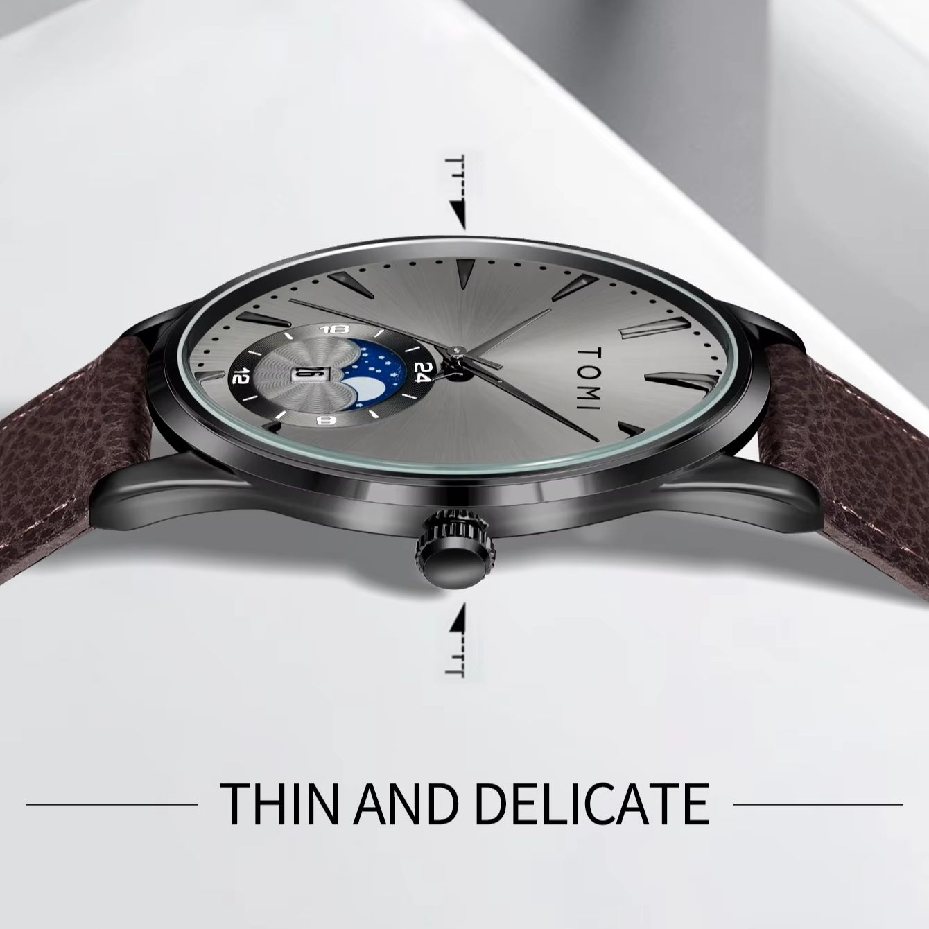 TOMI 2-delige herenhorloge cad - Luxury Watch For recensie en prijs
