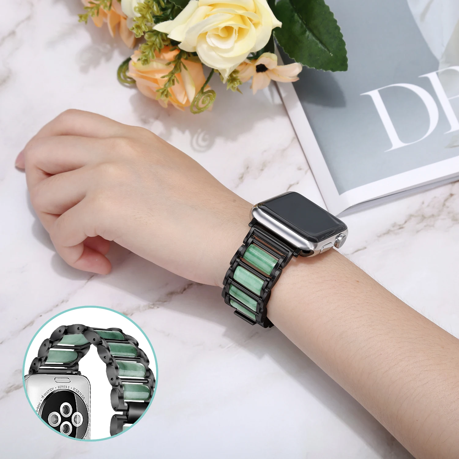 Emerald Sieraden + Metalen Ban - Luxury Watch E Jewellery recensie en prijs