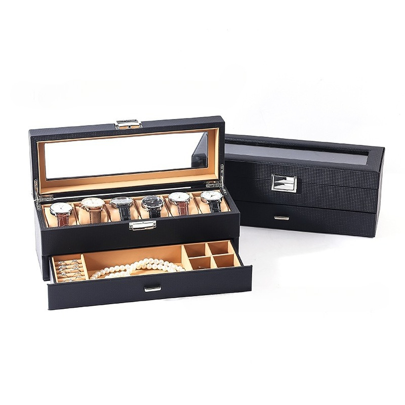 Lederen sieradendoos Retro lux - Luxury Watch E Jewellery recensie en prijs