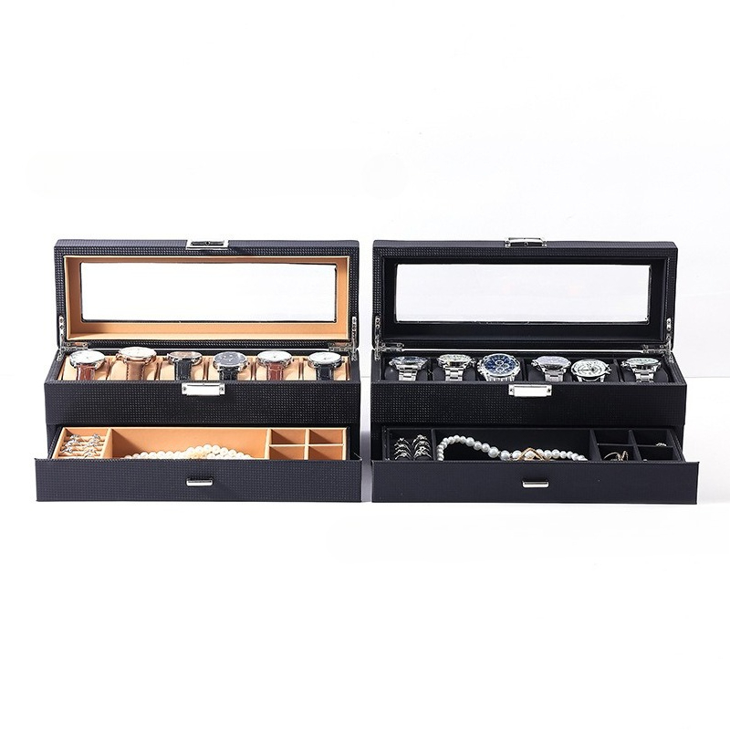 Lederen sieradendoos Retro lux - Luxury Watch E Jewellery recensie en prijs