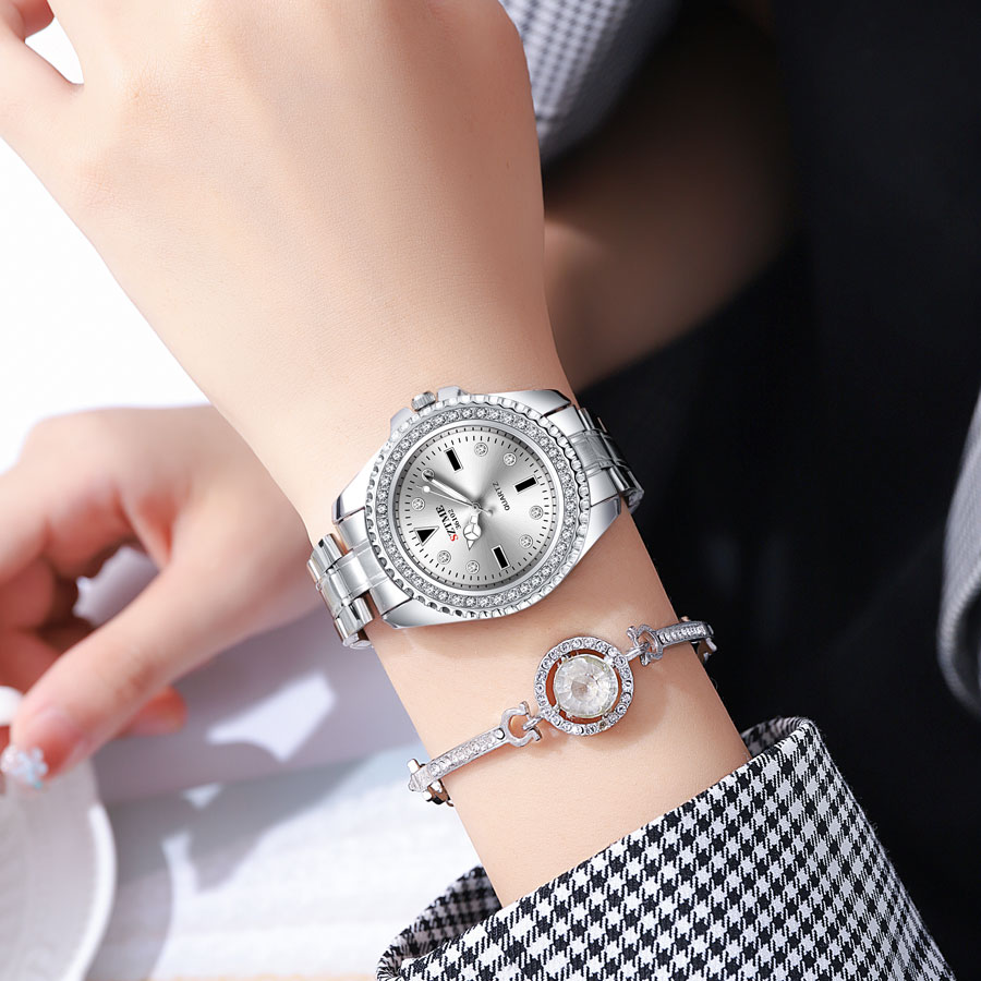 SZTME Luxe en elegant dameshor - Luxury Watch Diamond recensie en prijs
