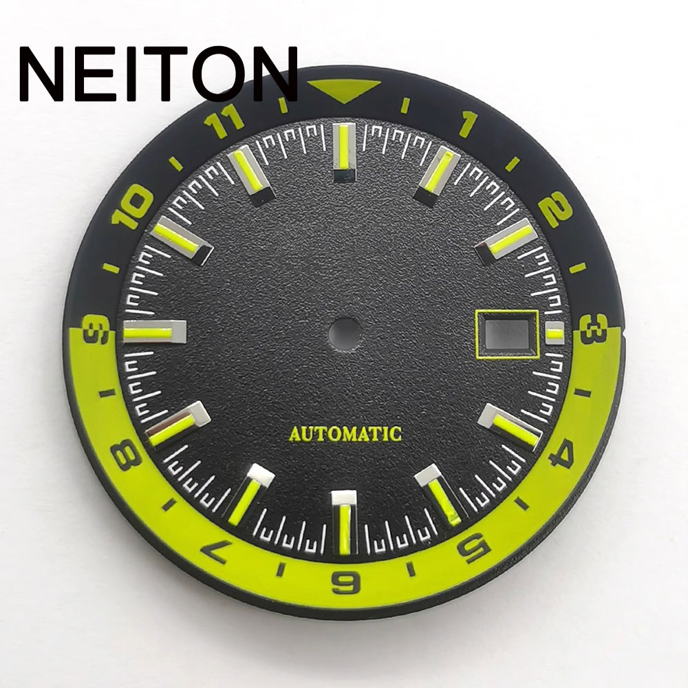 NEITON 36,5 mm wijzerplaat zwa - Luxury Watch Face recensie en prijs