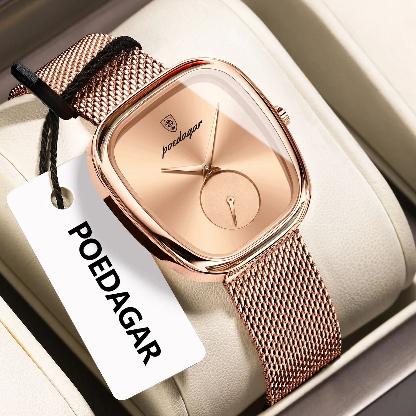 POEDAGAR Luxe Merk Vrouw Horlo - Luxury Quartz Watch Brands recensie en prijs